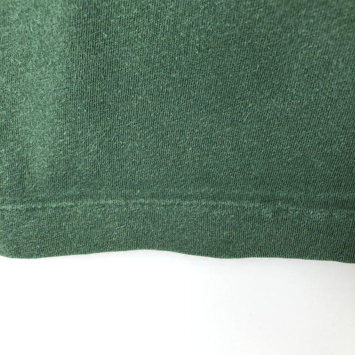 Ralph Lauren POLO by Ralph Lauren short sleeve one point logo T-shirt men's L size cotton Green type dark green Vintage Second Hand