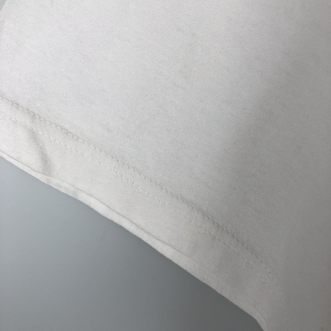 Ralph Lauren CHAPS Short-Sleeve Logo T-Shirt, Men's Size XL (approx.) cotton white type Vintage Second Hand
