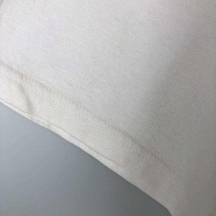 Ralph Lauren CHAPS Short-Sleeve Logo T-Shirt, Men's Size XL (approx.) cotton white type Vintage Second Hand