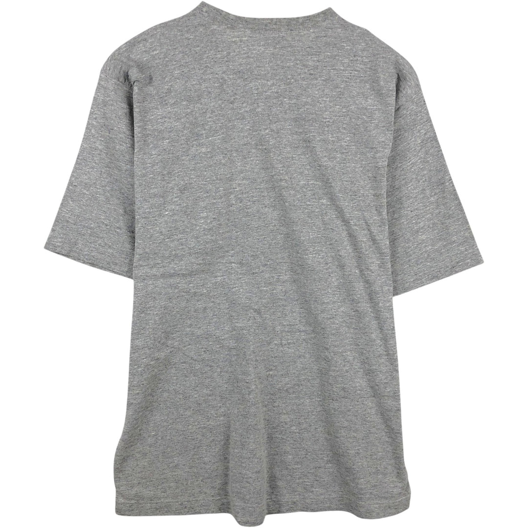 90s-00'S Timberland WEATHERGEAR Short-Sleeve T-Shirt with One-Point Logo Pocket, Men's Size L (approx.) unclear gray type Vintage Second Hand