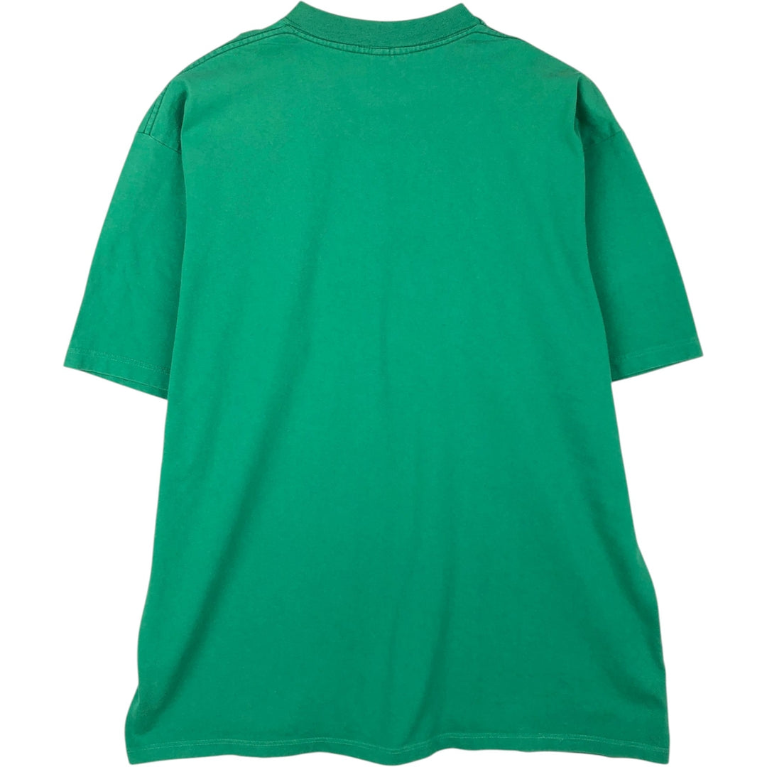 Ralph Lauren CHAPS short-sleeved logo t-shirt, made in Canada, men's size L equivalent. cotton green type Vintage Second Hand