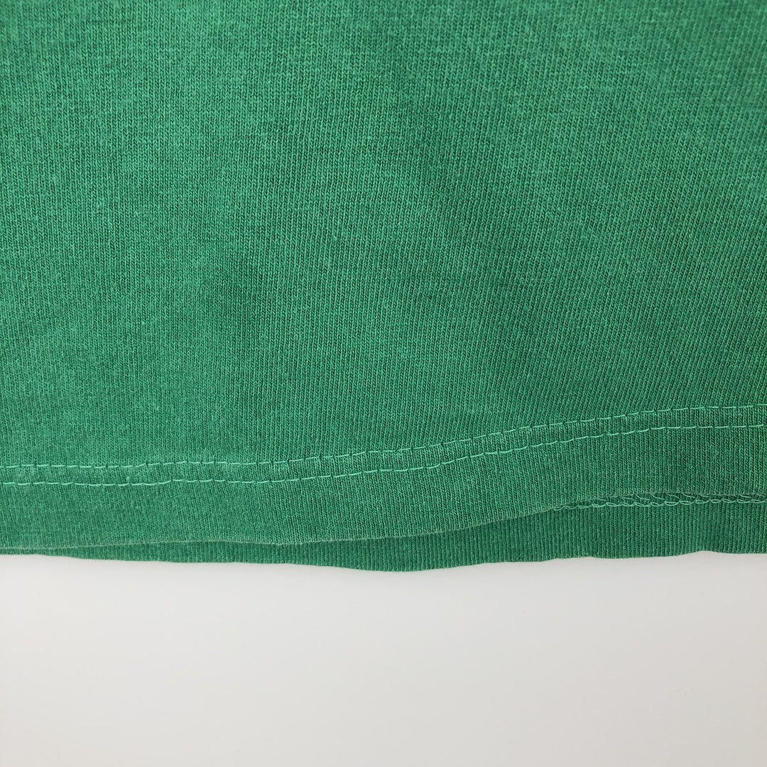Ralph Lauren CHAPS short-sleeved logo t-shirt, made in Canada, men's size L equivalent. cotton green type Vintage Second Hand