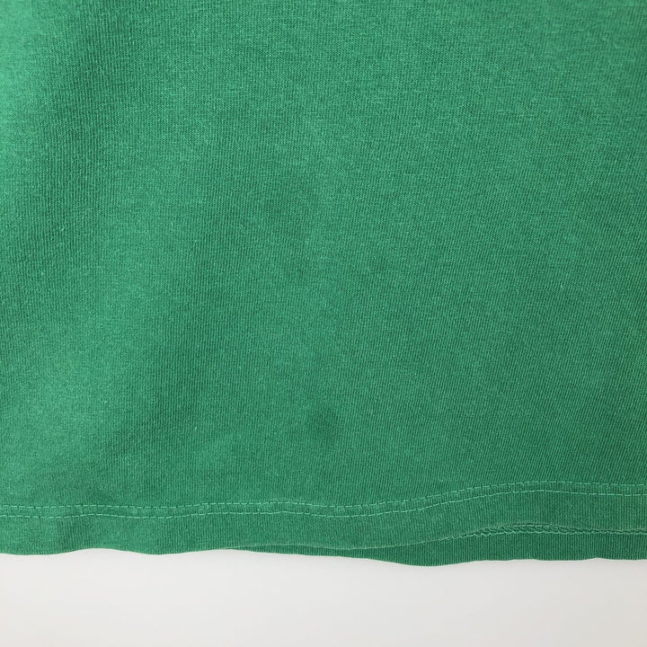Ralph Lauren CHAPS short-sleeved logo t-shirt, made in Canada, men's size L equivalent. cotton green type Vintage Second Hand