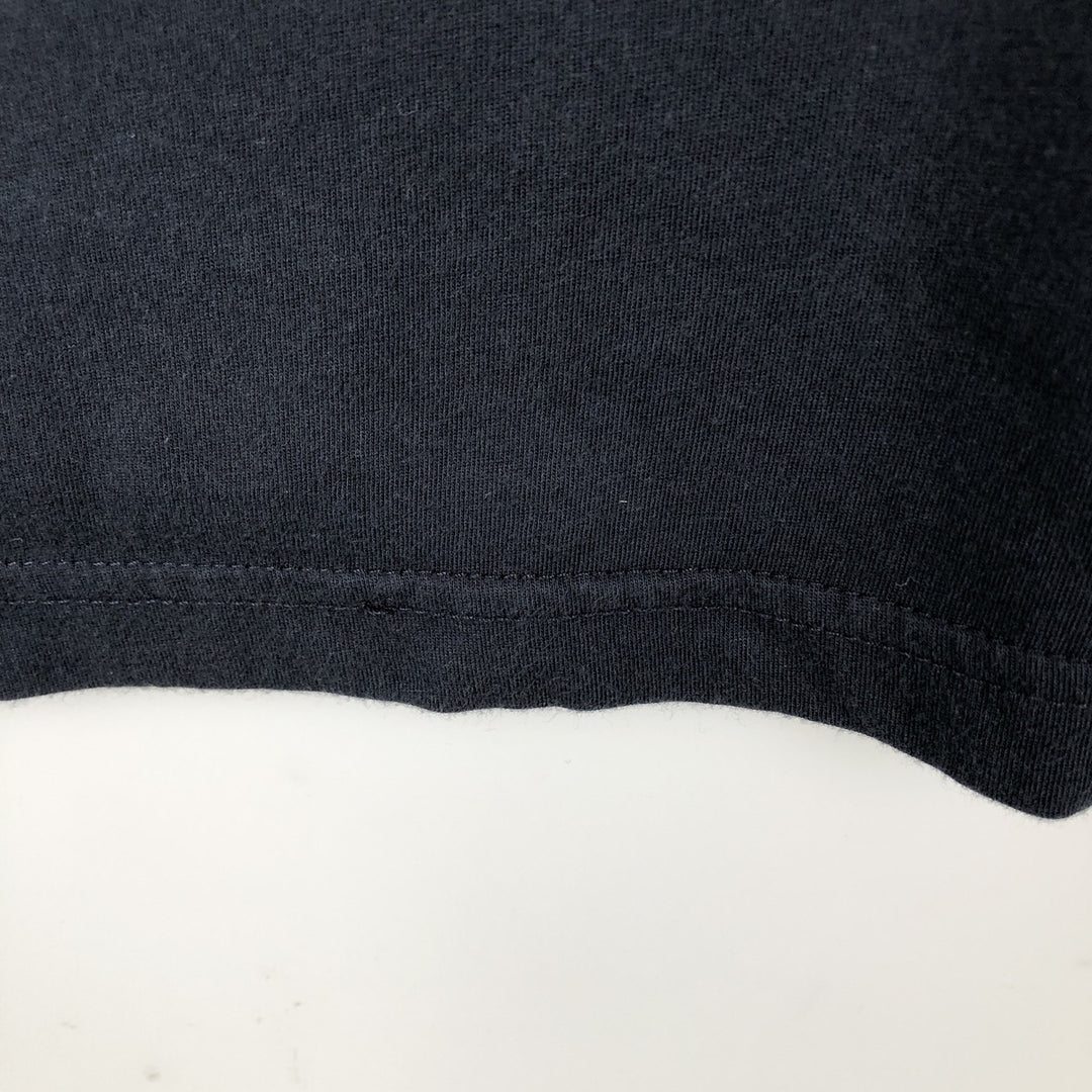 Ralph Lauren CHAPS Short-Sleeve Logo T-Shirt, Men's Size L (approx.) cotton navy blue type Vintage Second Hand
