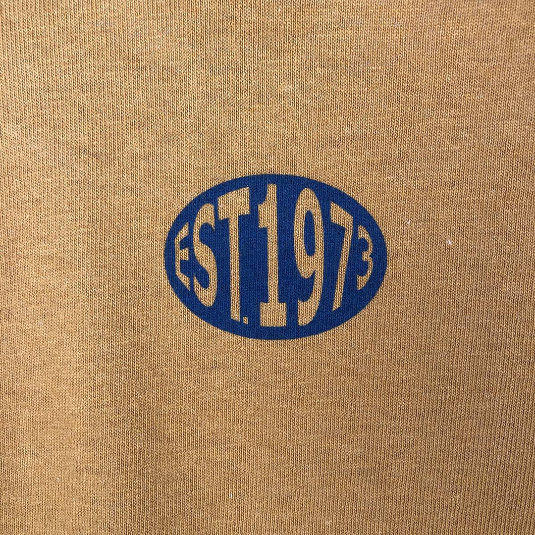 90'S Timberland Short-Sleeve Logo T-Shirt, Made in USA, Men's Size M (Equivalent), Vintage cotton orange type Vintage Second Hand