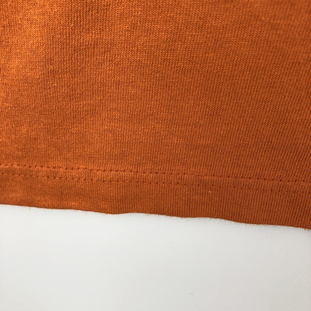 90'S Timberland Short-Sleeve Logo T-Shirt, Made in USA, Men's Size M (Equivalent), Vintage cotton orange type Vintage Second Hand