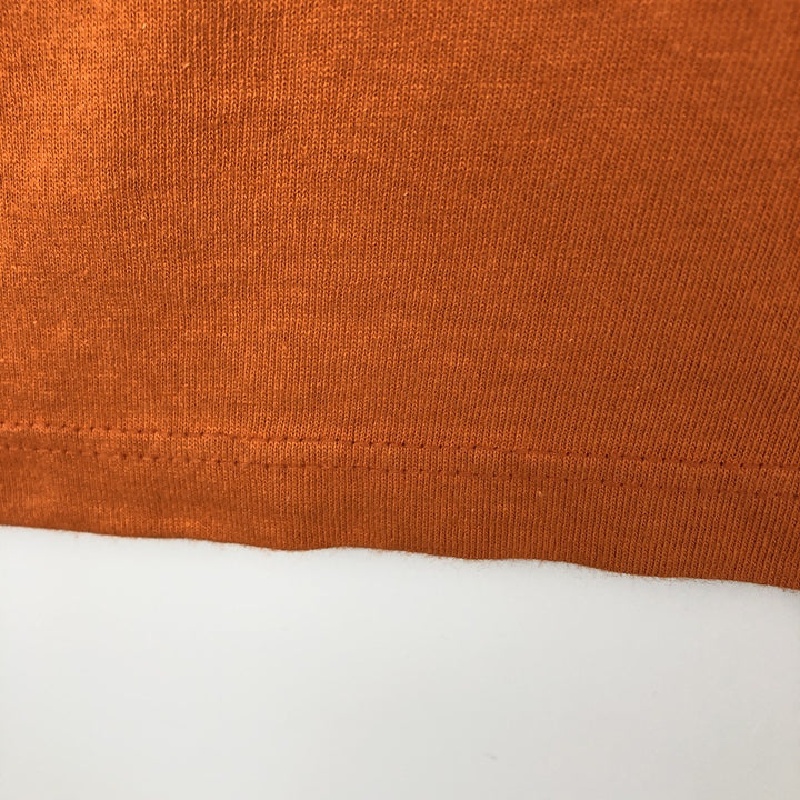 90'S Timberland Short-Sleeve Logo T-Shirt, Made in USA, Men's Size M (Equivalent), Vintage cotton orange type Vintage Second Hand
