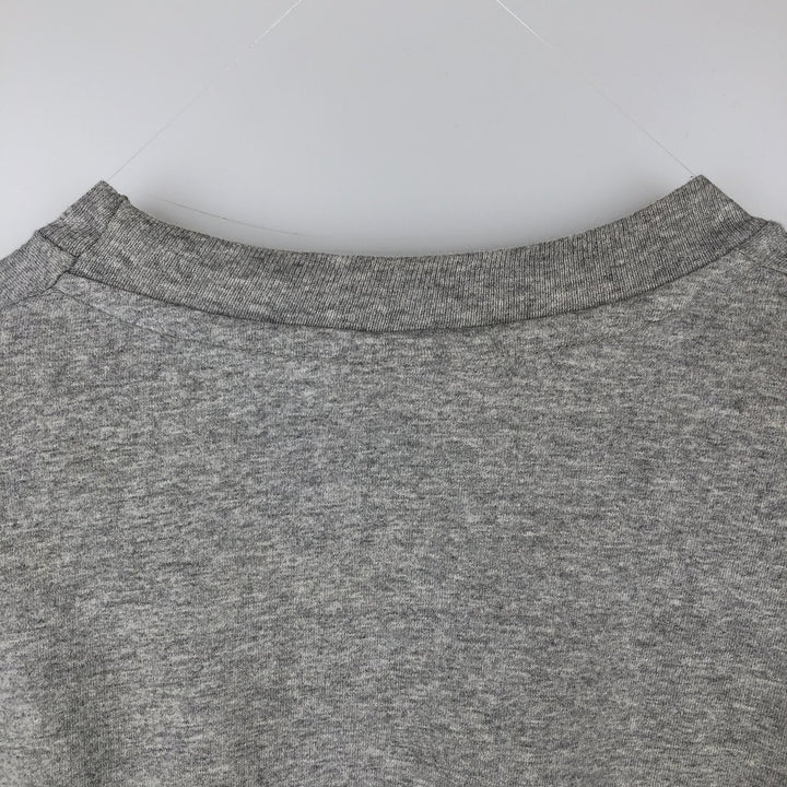 90'S Donna Karan New York DKNY JEANS Short Sleeve Logo T-Shirt, Made in USA, Men's XL, Vintage cotton gray type Vintage Second Hand