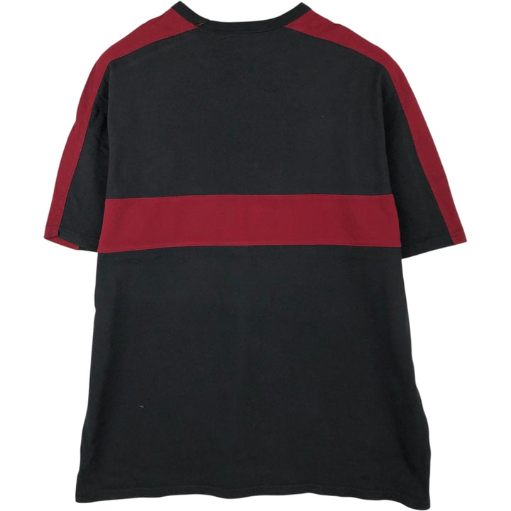 Ralph Lauren POLO JEANS COMPANY Short-Sleeve Logo T-Shirt, Men's Size L (approx.) cotton black type Vintage Second Hand