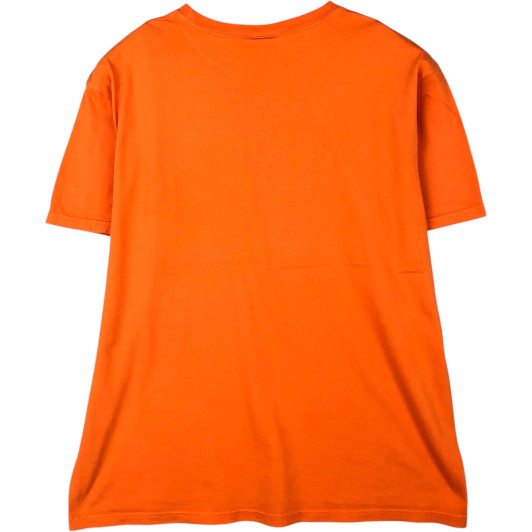 Ralph Lauren POLO SPORT Short-Sleeve Logo T-Shirt, Men's Size M (approx.) cotton orange type Vintage Second Hand