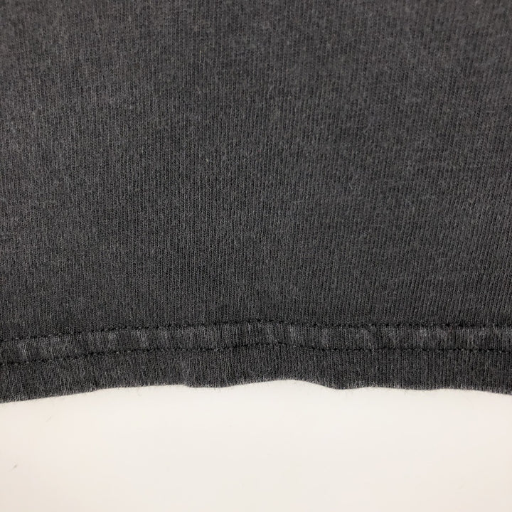 90'S Hanes Heavyweight Print T-Shirt, Men's XL equivalent, Vintage cotton black type Vintage Second Hand