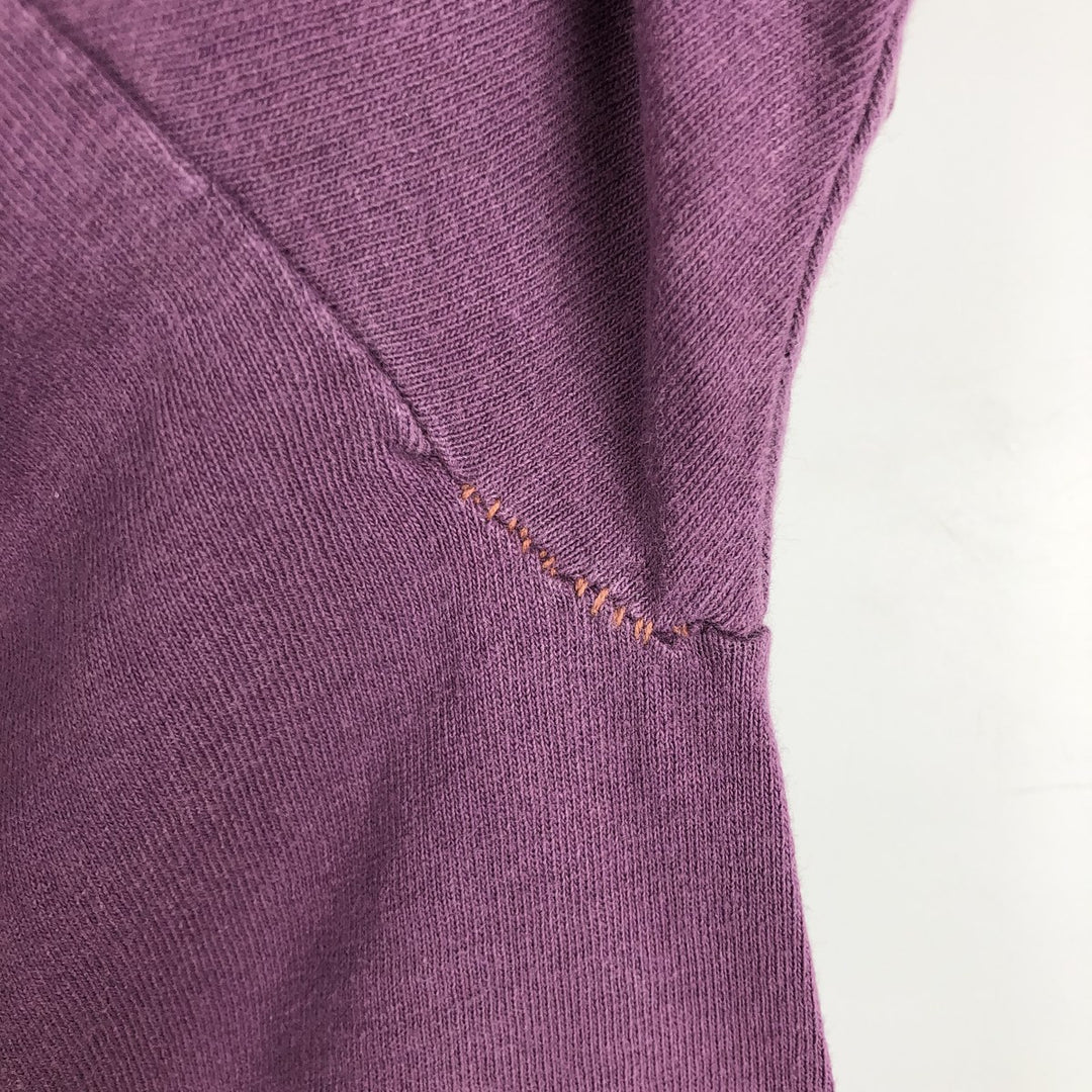90'S Anvil Printed T-shirt Made in USA Men's XL Vintage cotton purple type Vintage Second Hand