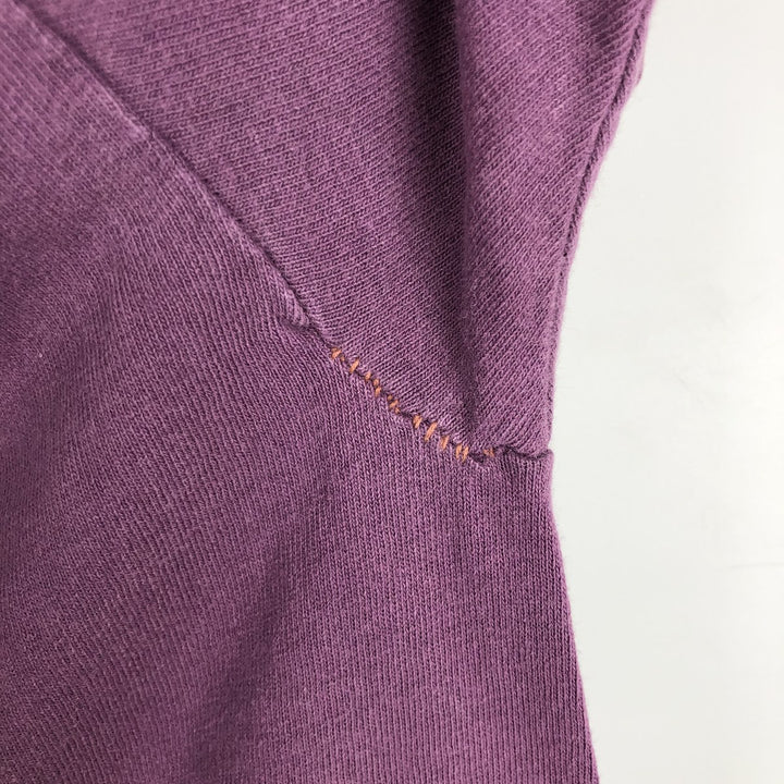 90'S Anvil Printed T-shirt Made in USA Men's XL Vintage cotton purple type Vintage Second Hand