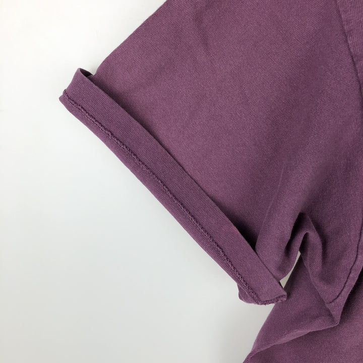 90'S Anvil Printed T-shirt Made in USA Men's XL Vintage cotton purple type Vintage Second Hand