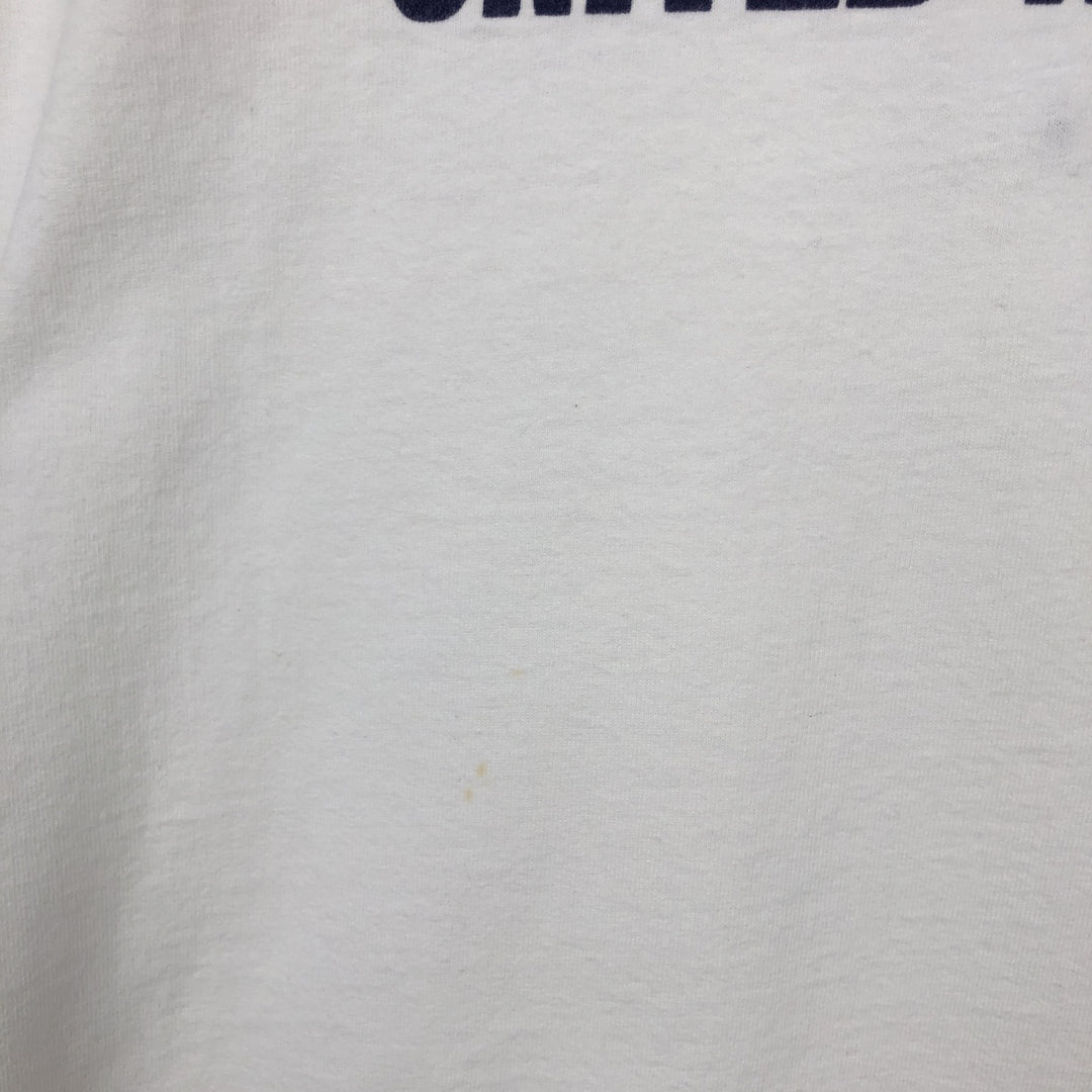 90'S All Sport American flag print T-shirt, Made in USA, Men's size M equivalent, Vintage cotton white type Vintage Second Hand