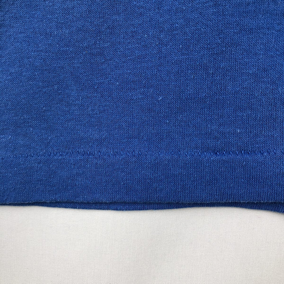 Printed T-shirt, Men's Size M (approx.), Vintage unclear blue type Vintage Second Hand
