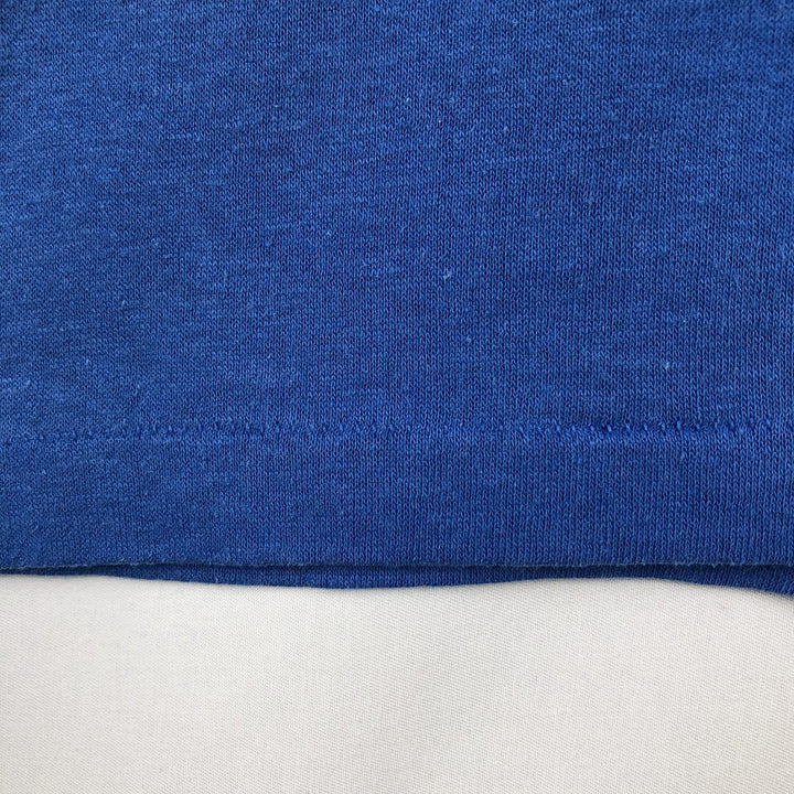 Printed T-shirt, Men's Size M (approx.), Vintage unclear blue type Vintage Second Hand