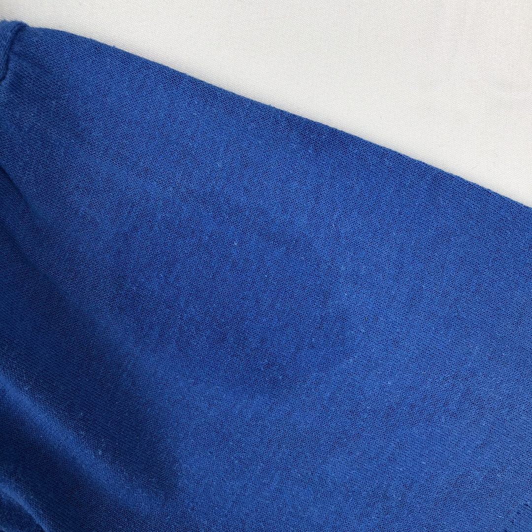 Printed T-shirt, Men's Size M (approx.), Vintage unclear blue type Vintage Second Hand