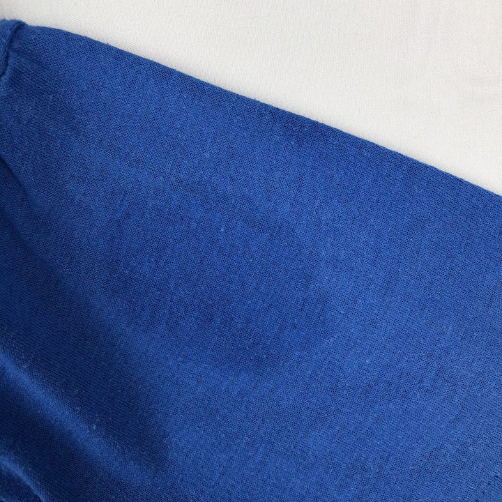 Printed T-shirt, Men's Size M (approx.), Vintage unclear blue type Vintage Second Hand