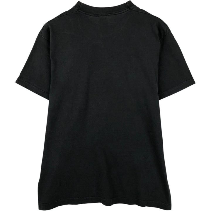 90'S Fruit of the Loom souvenir T-shirt, made in the USA, men's size L (approx.) cotton black type Vintage Second Hand