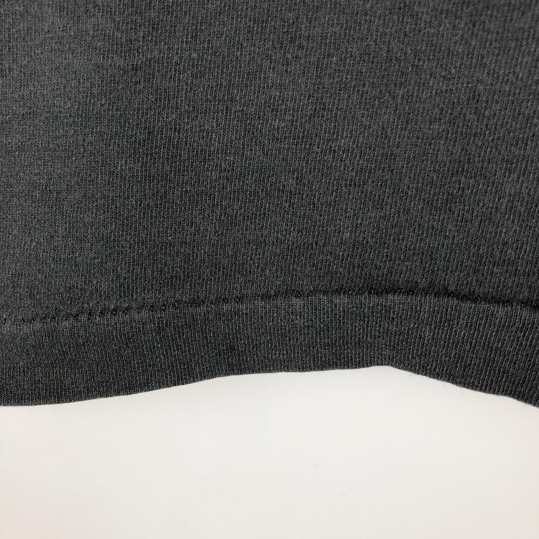 90'S Fruit of the Loom souvenir T-shirt, made in the USA, men's size L (approx.) cotton black type Vintage Second Hand