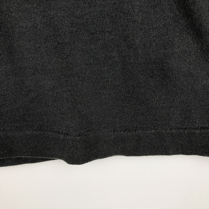 90'S Fruit of the Loom souvenir T-shirt, made in the USA, men's size L (approx.) cotton black type Vintage Second Hand