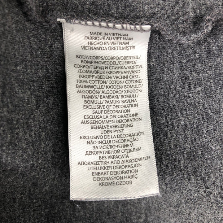 Ralph Lauren POLO RALPH LAUREN ESTATE RIB Cotton Knit Half-Zip Sweater, Men's Size L cotton gray type Vintage Second Hand