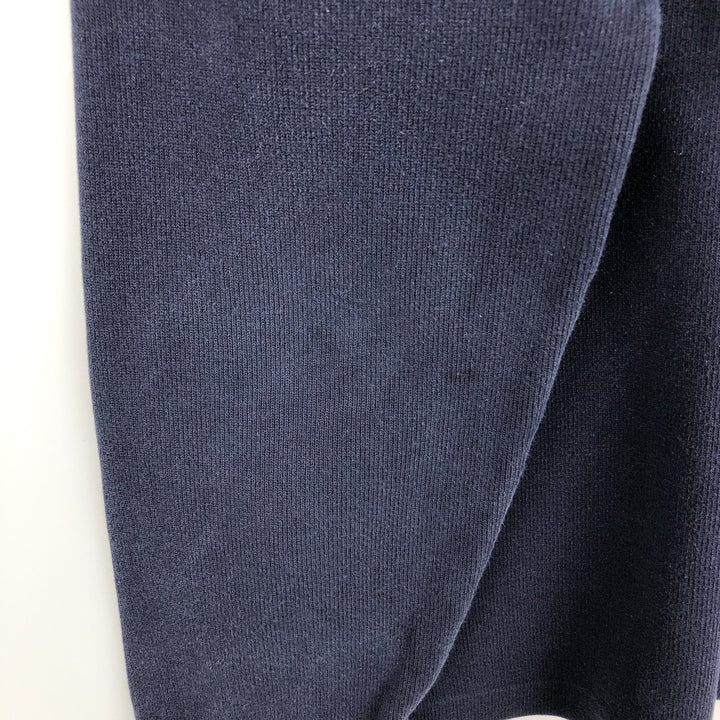 Ralph Lauren POLO by Ralph Lauren Half-Zip Sweatshirt, Men's Size L cotton navy blue type Vintage Second Hand