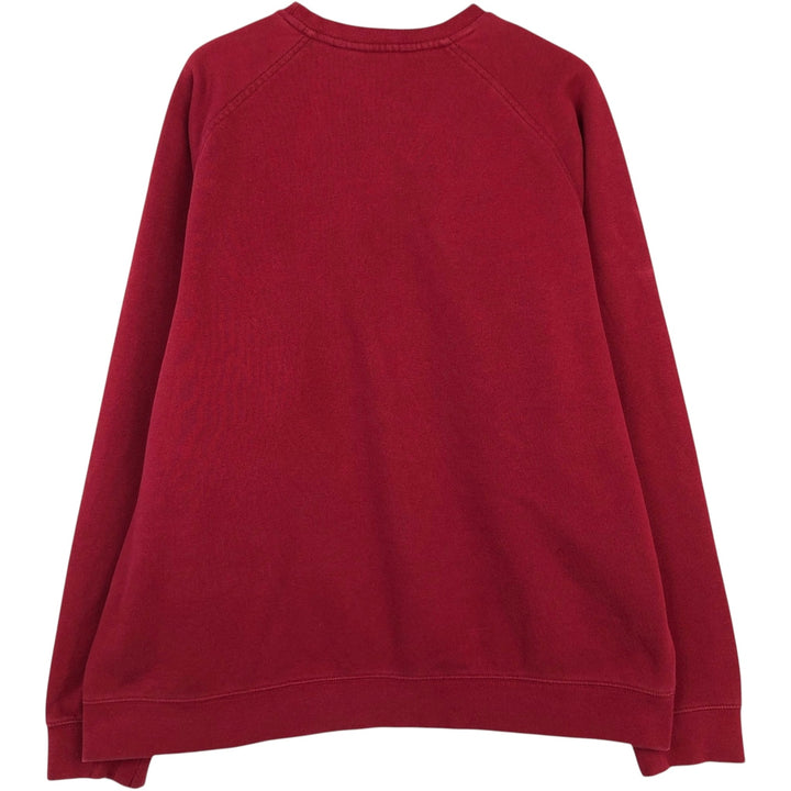 00'S Nike One Point Logo Sweatshirt Trainer Men's XL cotton red type Vintage Second Hand
