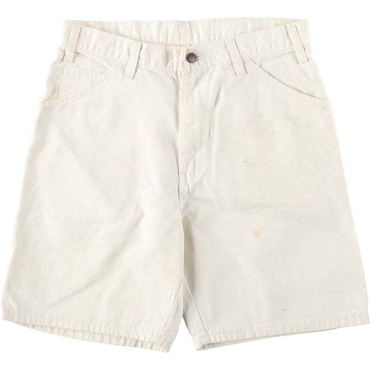 Dickies Painter Shorts, Men's, Size W31 cotton white type Vintage Second Hand