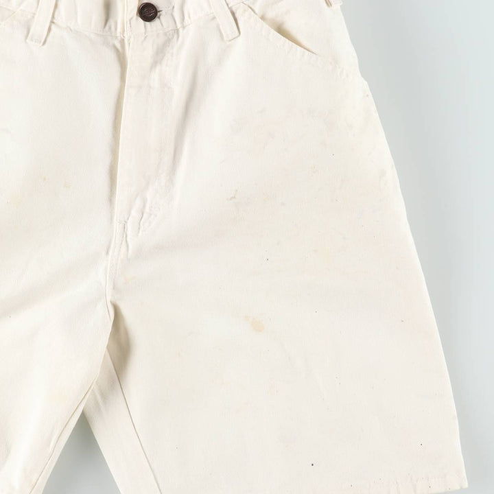 Dickies Painter Shorts, Men's, Size W31 cotton white type Vintage Second Hand