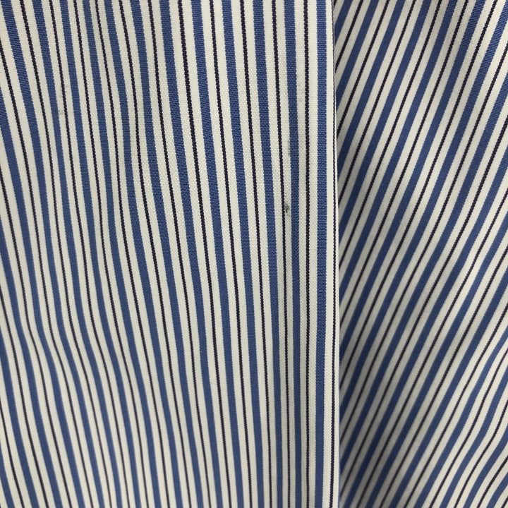 Ralph Lauren Custom Fit Multi-Stripe Long Sleeve Button-Down Striped Shirt, Men's M Size cotton white type Vintage Second Hand