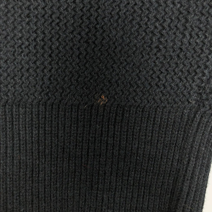 Banana Republic Cotton Knit Sweater, Men's Size M (approx.) cotton black type Vintage Second Hand
