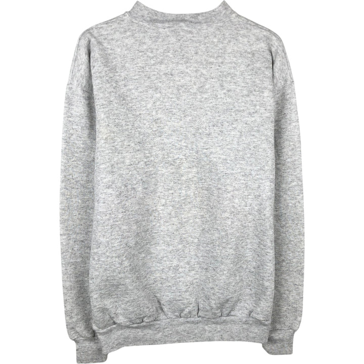 2000'S TULTEX MICKEY MOUSE character sweatshirt, men's size M (approx.) cotton gray type Vintage Second Hand