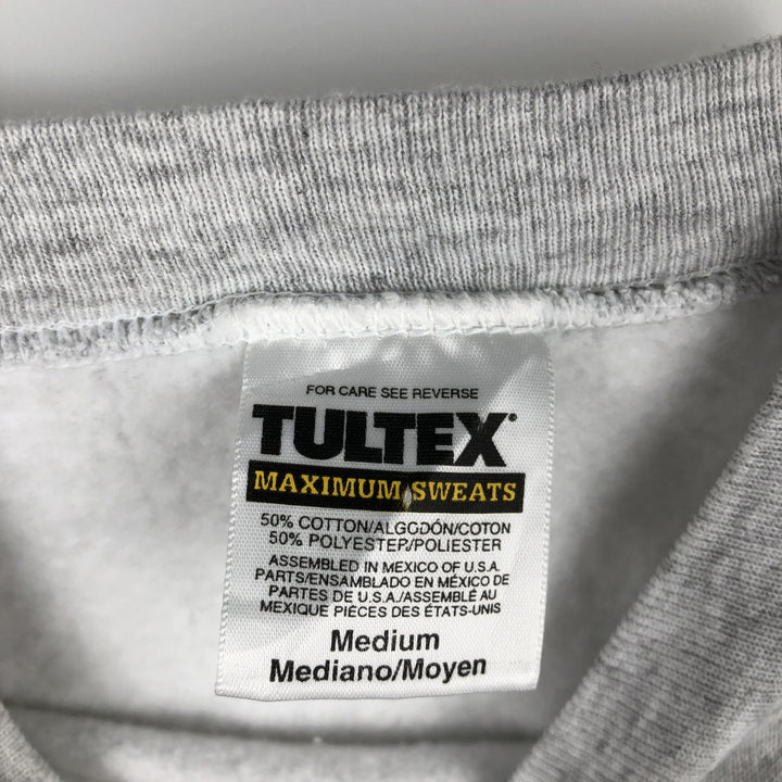 2000'S TULTEX MICKEY MOUSE character sweatshirt, men's size M (approx.) cotton gray type Vintage Second Hand
