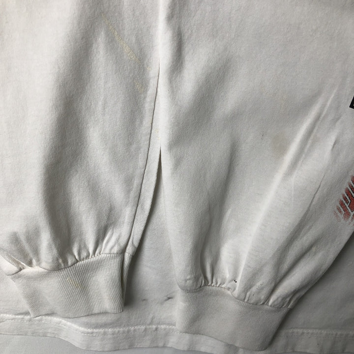 00'S Harley-Davidson Long Sleeve T-Shirt, Men's XL Size unclear white type Vintage Second Hand
