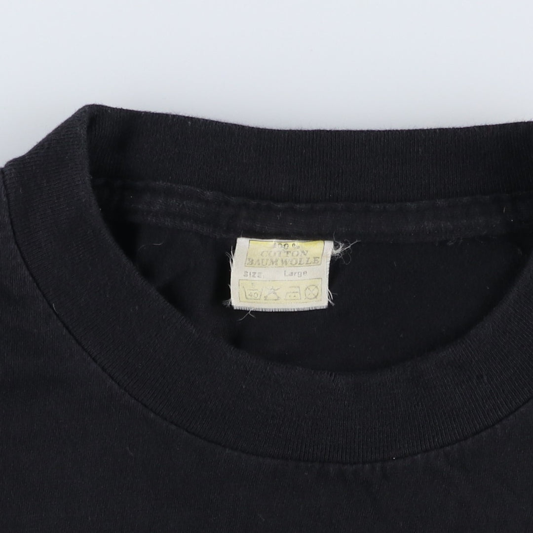 90'S Wet Wet Wet Band T-shirt, Men's Size L (approx.), Vintage cotton black type Vintage Second Hand
