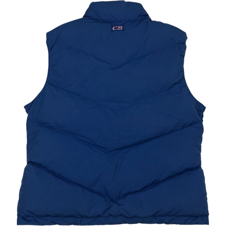 CB Sports Down Vest, Men's Size L (approx.), Vintage unclear blue type Vintage Second Hand