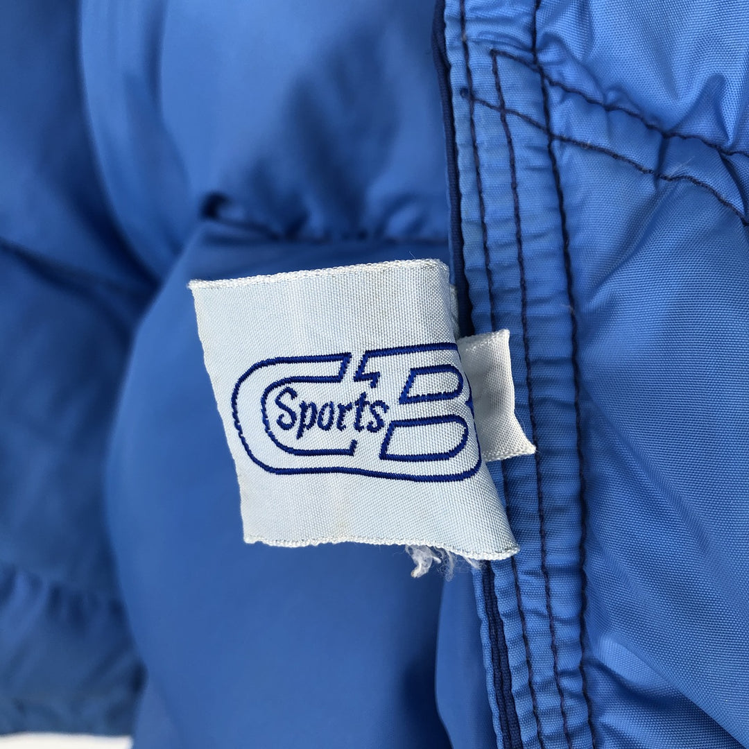 CB Sports Down Vest, Men's Size L (approx.), Vintage unclear blue type Vintage Second Hand