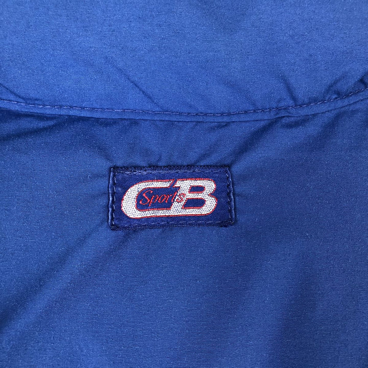 CB Sports Down Vest, Men's Size L (approx.), Vintage unclear blue type Vintage Second Hand