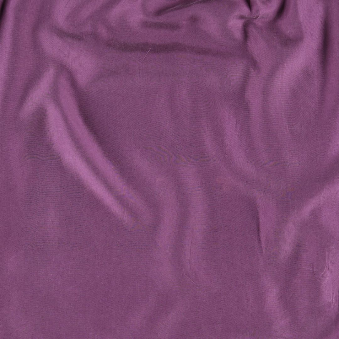 90'S Fitting Image Short-Sleeve Silk Shirt, Women's Size XL (Equivalent), Vintage silk purple type Vintage Second Hand