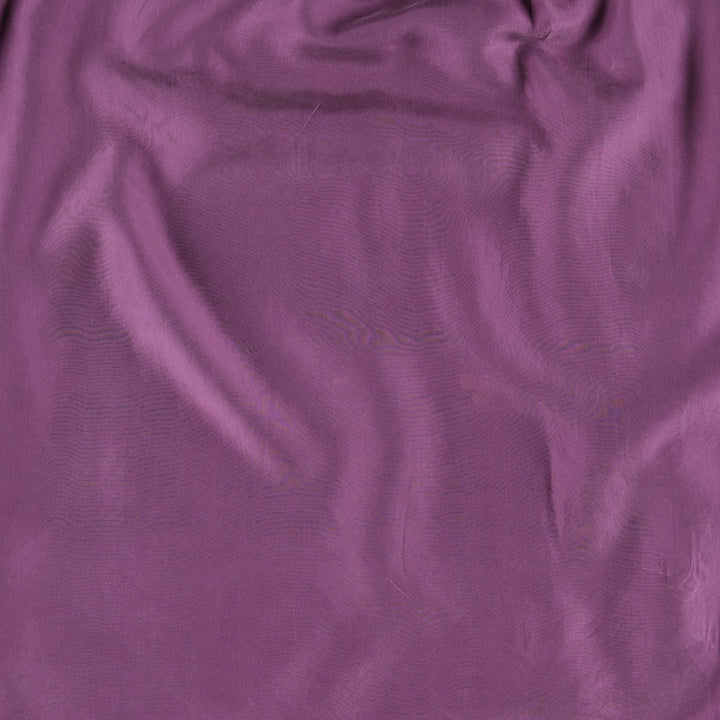 90'S Fitting Image Short-Sleeve Silk Shirt, Women's Size XL (Equivalent), Vintage silk purple type Vintage Second Hand