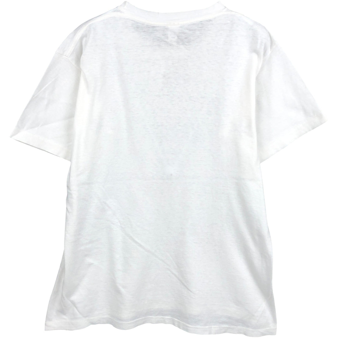 ~90'S Nike sports print t-shirt, made in West Germany, men's size L equivalent, vintage. cotton white type Vintage Second Hand