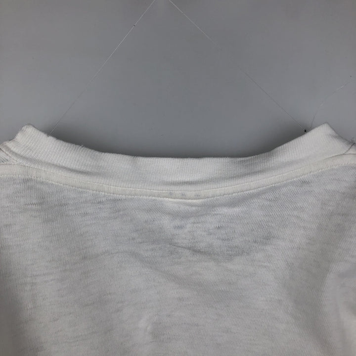 ~90'S Nike sports print t-shirt, made in West Germany, men's size L equivalent, vintage. cotton white type Vintage Second Hand