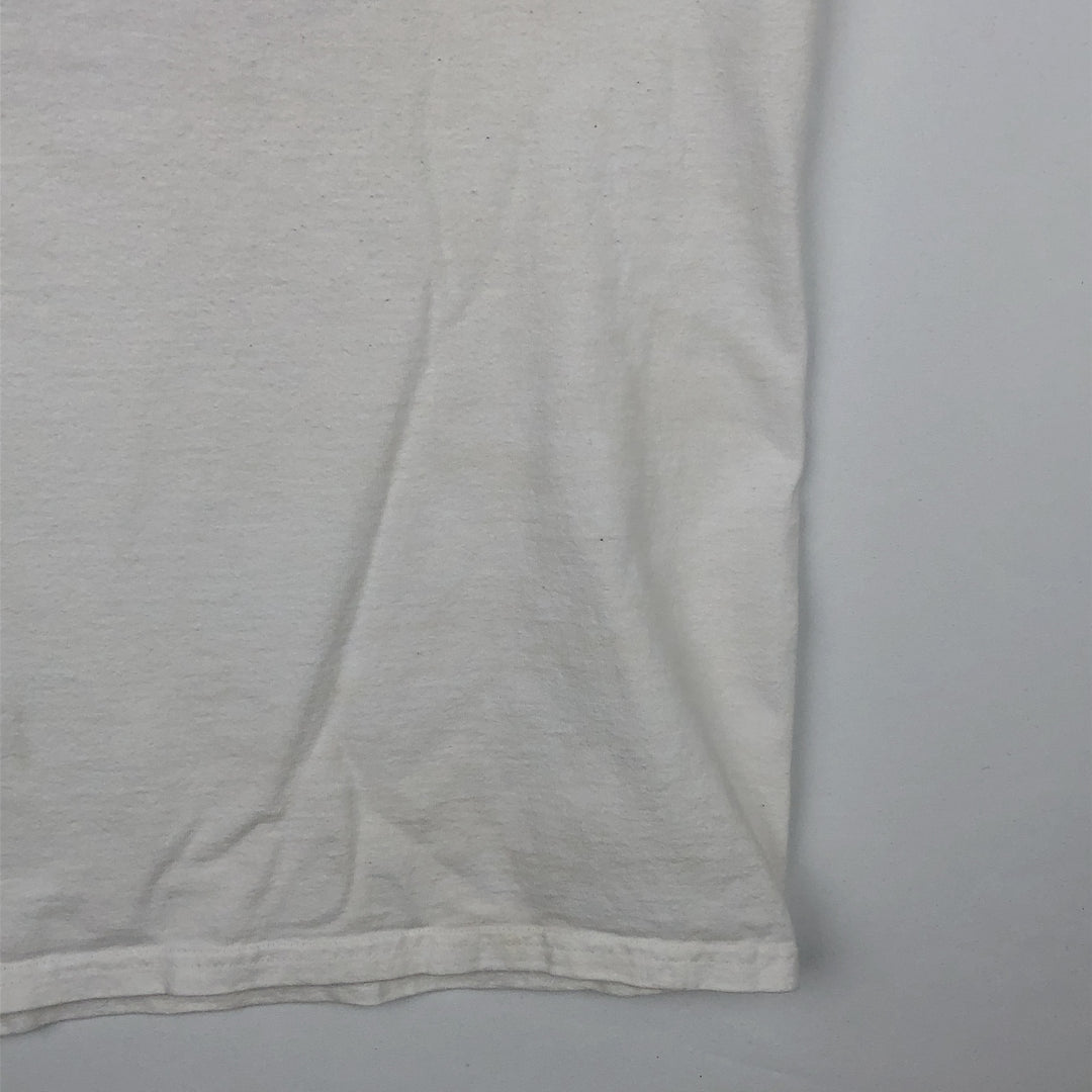 Harley-Davidson Skull Pattern Sleeveless Motorcycle T-Shirt, Men's Size XL (approx.) cotton white type Vintage Second Hand