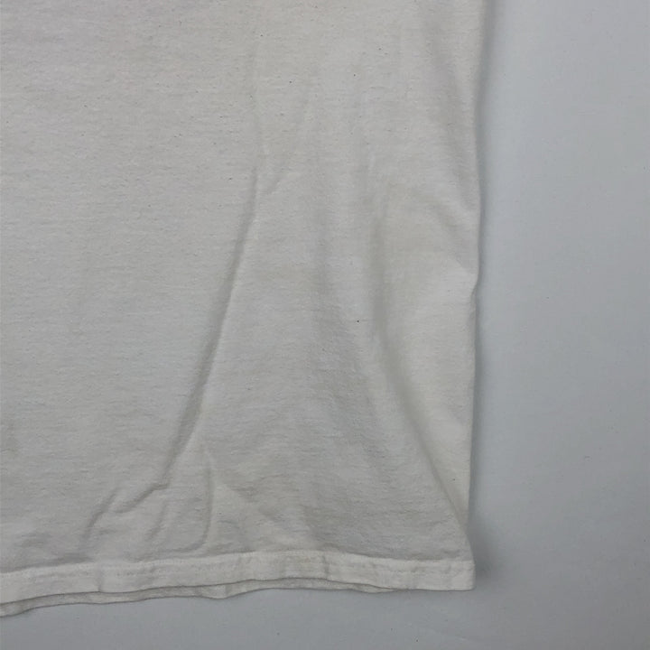 Harley-Davidson Skull Pattern Sleeveless Motorcycle T-Shirt, Men's Size XL (approx.) cotton white type Vintage Second Hand
