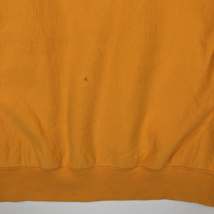 Champion REVERSE WEAVE Reverse Weave One-Point Logo Sweatshirt, Men's XL cotton yellow type Vintage Second Hand