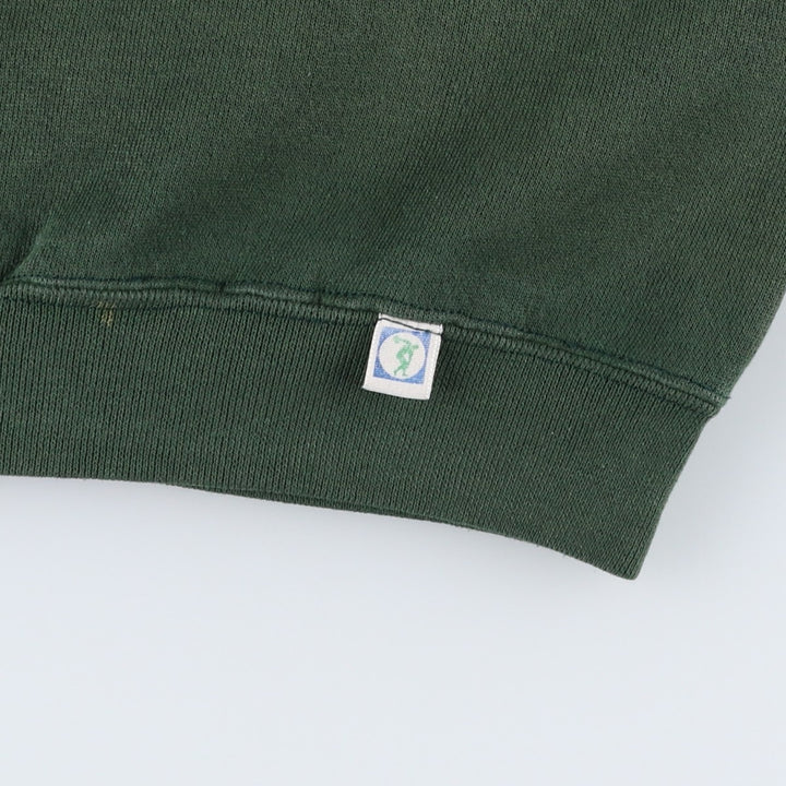 90'S Discus Athletic Solid Color Blank Sweatshirt, Made in USA, Men's Size XL, Vintage cotton Green type dark green Vintage Second Hand