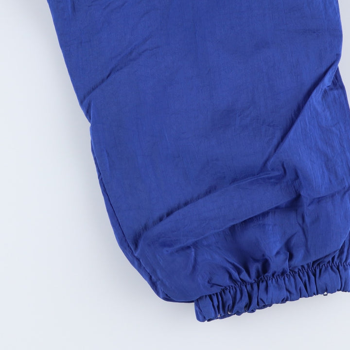 ~90'S Puma Nylon Pants, Windbreaker Pants, Men's XL equivalent, Vintage Nylon blue type Vintage Second Hand
