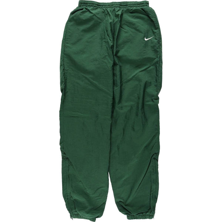 90'S Nike Warm-Up Pants, Nylon, Shaka Shaka Pants, Men's Size L, Vintage polyester green type Vintage Second Hand